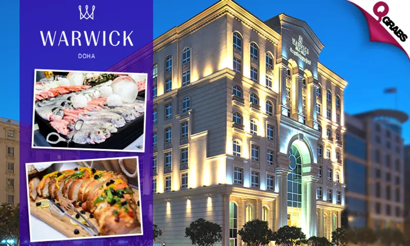 Thursday Seafood Dinner Buffet at Warwick Doha Hotel!
